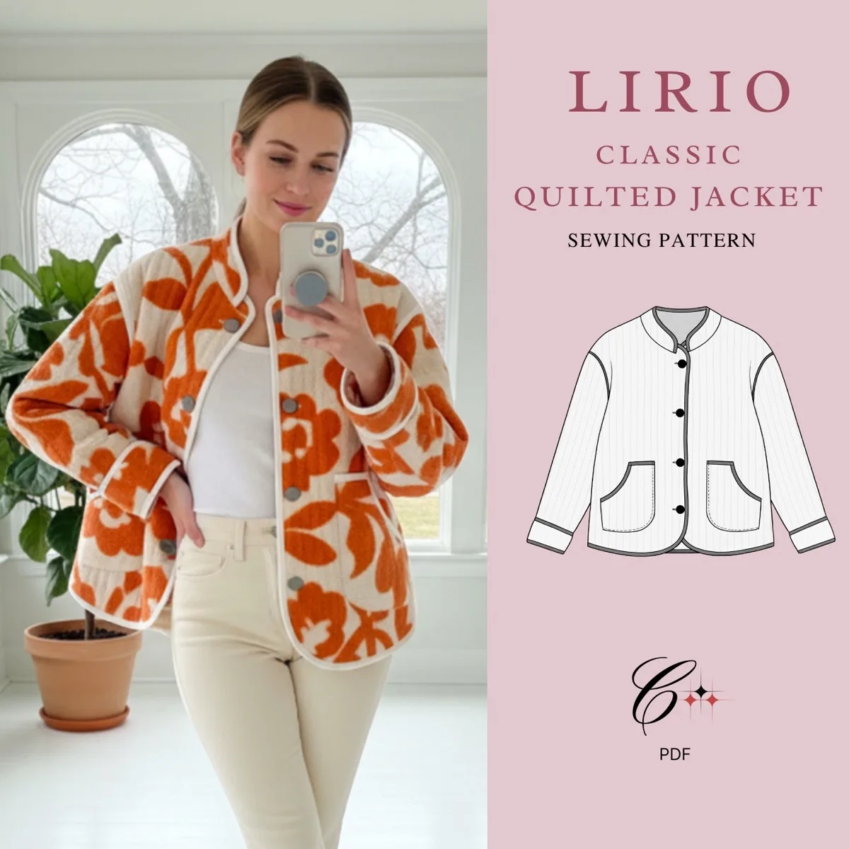 Lirio Quilted Jacket view 9